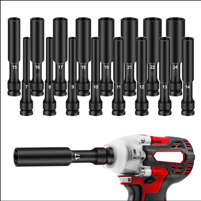 Home Improvement Tim Allen - 1/2 Aandrijfsleutel Zeskant Kop 8-24Mm Adapter
