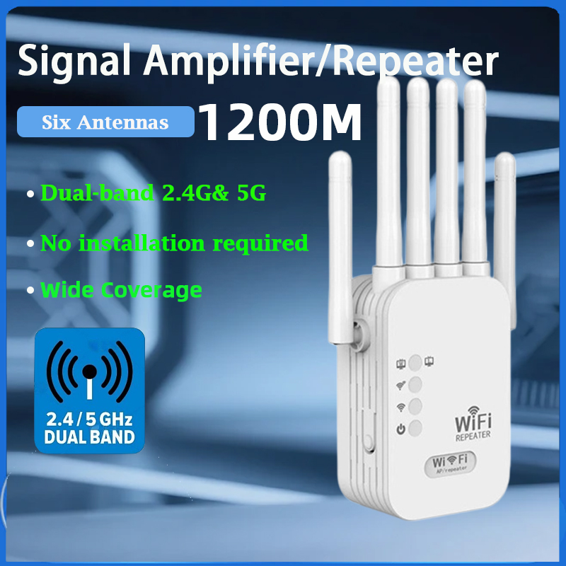 Home Improvement And Hardware - KATORD 1200Mbps Draadloze WiFi Repeater 2.4G