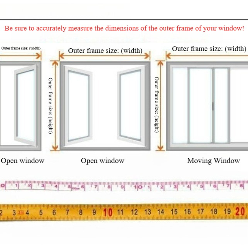 Winter transparante afdichting - Window Insulation Film recensie en prijs
