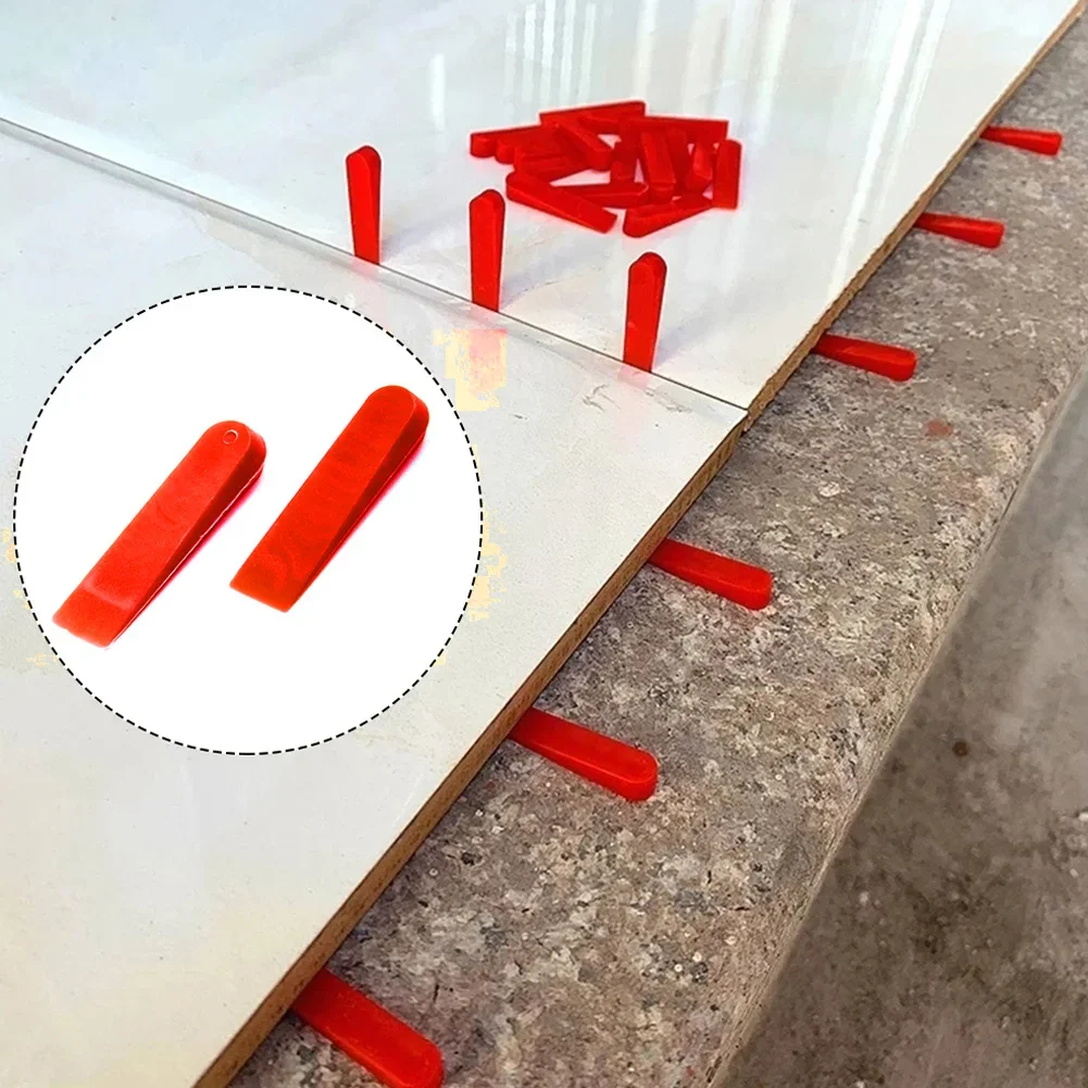 100 Stuks Plastic Tegel Wedge  - Tile Leveling Clip recensie en prijs