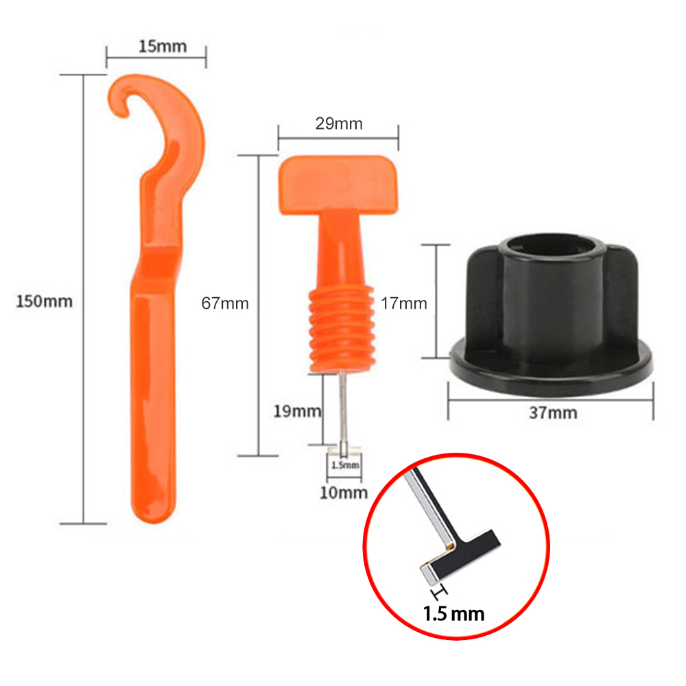 51 Stuks Vloertegel Leveling S - Tile Leveling Clip recensie en prijs