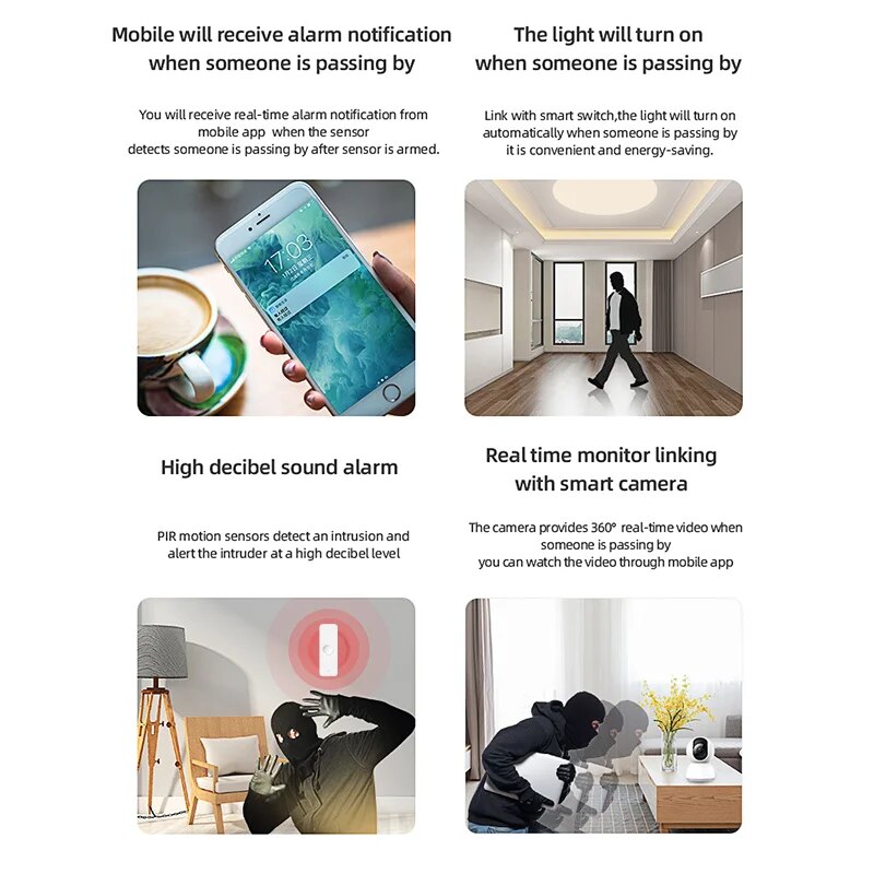 Tuya WiFi Zigbee PIR Bewegings - Home Improvement And Hardware recensie en prijs