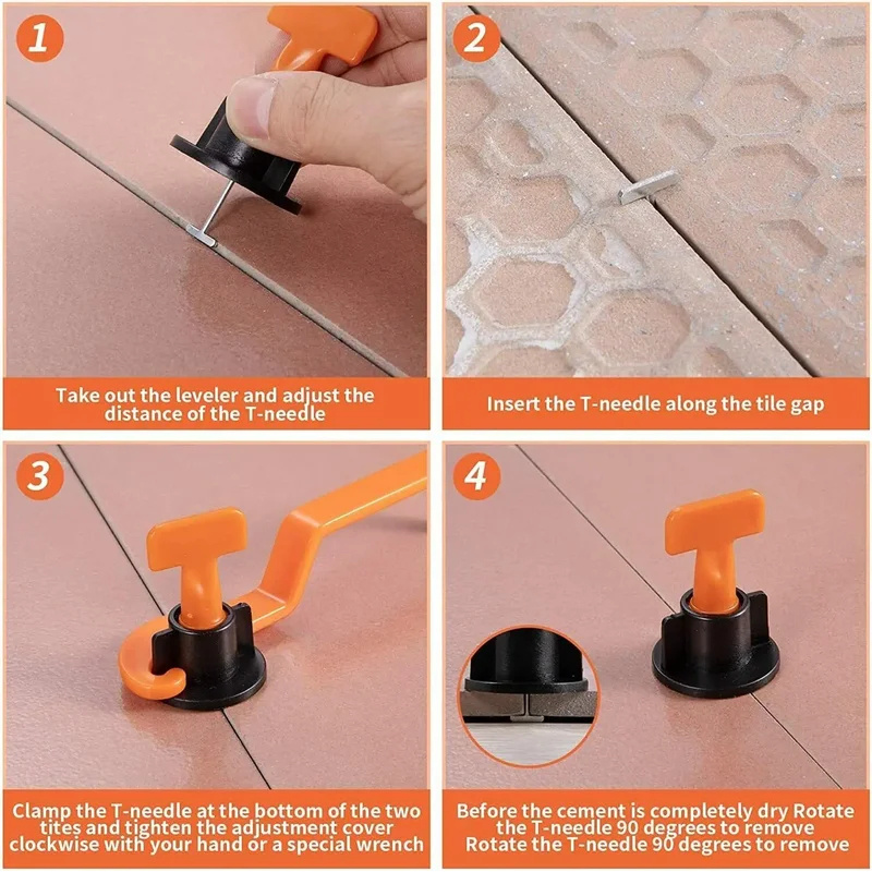 51-204 Stuks Vloertegel Leveli - Tile Leveling Clip recensie en prijs