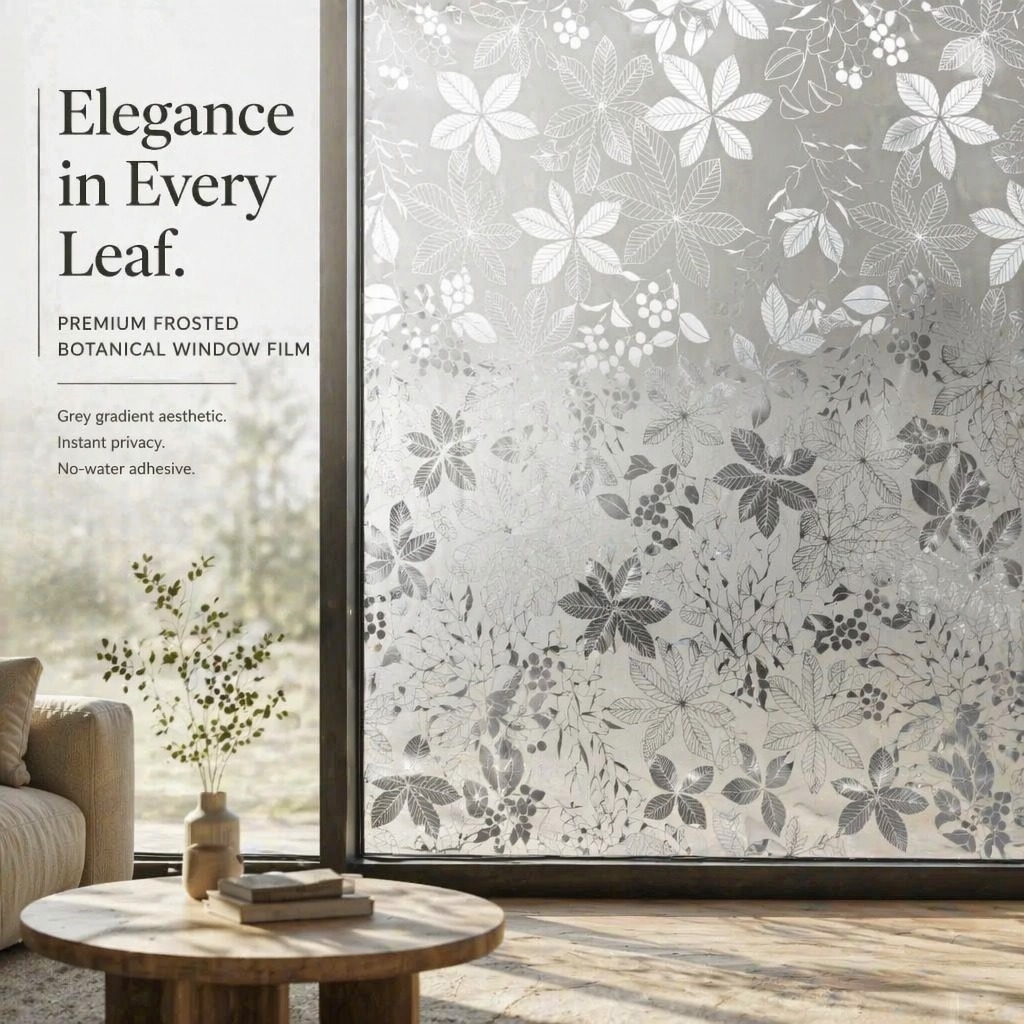 Aquarel paarse bloemen zelfkle - Window Insulation Film recensie en prijs
