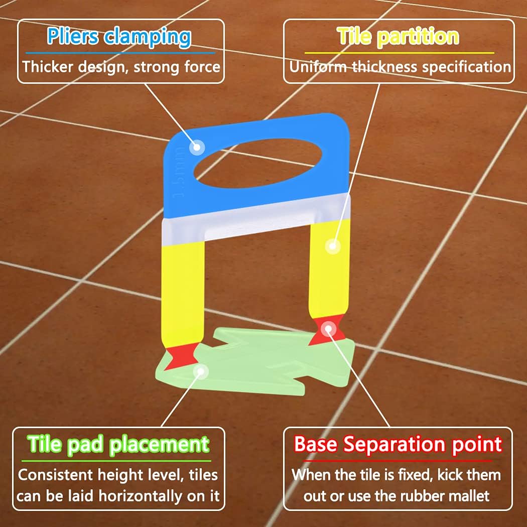 100-delige set tegelnivellerin - Tile Leveling Clip recensie en prijs