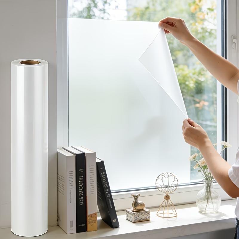 Effen kleur privacyfolie matgl - Window Insulation Film recensie en prijs
