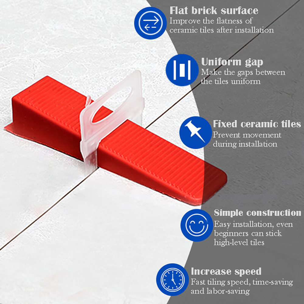 100PCS Keramische Tegel Leveli - Tile Leveling Clip recensie en prijs
